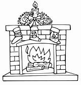 Fireplace 7 Coloring Page  Free Printable Pages For Kids sketch template