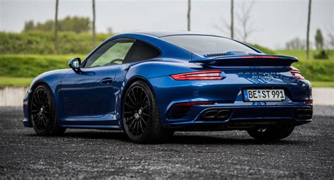 Porsche 991 Turbo S BLUE ARROW von edo competition