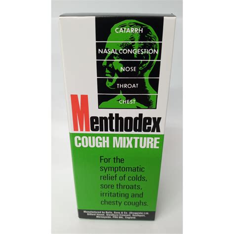 MENTHODEX COUGH SYRUP 200ML – Valini's