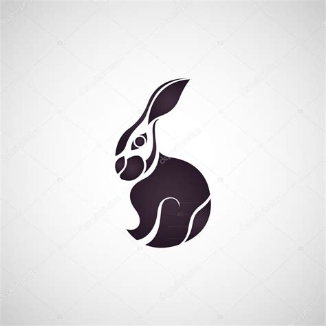 Rabbit logo vector Stock Vector Image by ©ilovecoffeedesign #70207235