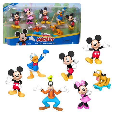 Disney Junior Mickey Mouse Collectible Figure Set, Officially Licensed ...