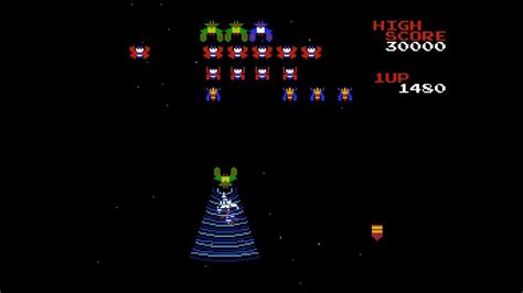 Galaga (NES) GAME OVER screen - YouTube