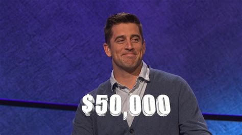 Flashback! Aaron Rodgers Wins 2015 “Celebrity Jeopardy!” | J!Buzz | Jeopardy.com