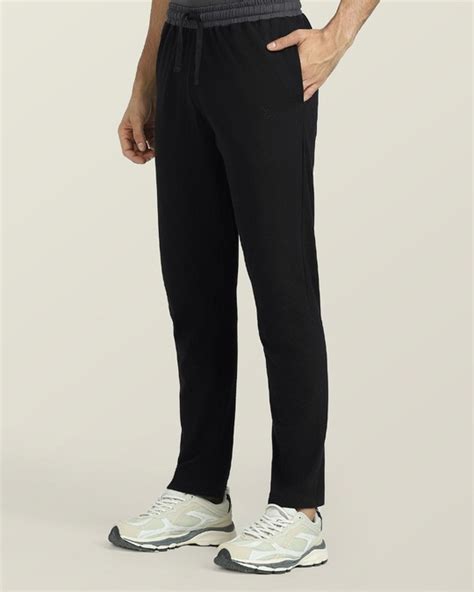 Buy Men's Black Track Pants Online at Bewakoof