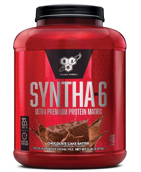 Bsn Syntha-6 Protein Chocolate Cake Batter - 5.04 Lb