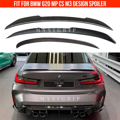 BMW G20 Spoiler PSM M3 CS M4 pro style spoiler bmw G20 accessories 320i 330i 330e | Shopee Malaysia