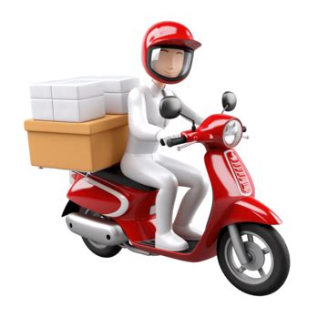 3d Deliveryman Going To Delivery Package, Delivery Package, Package ...