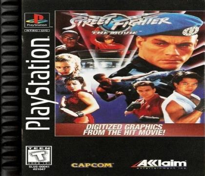 Street Fighter : The Movie - Playstation (PSX/PS1) iso download | WoWroms.com