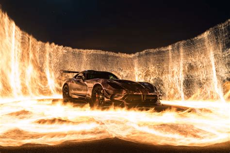 Fire Car Wallpaper Hd