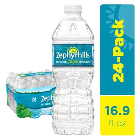 Zephyrhills Natural Florida Spring Water, 24 bottles / 16.9 fl oz - Ralphs