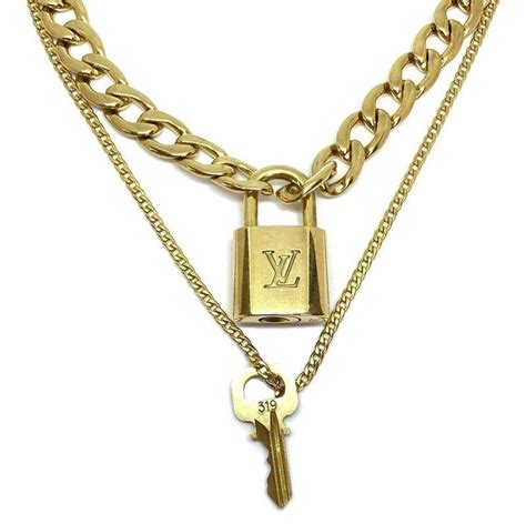 Louis Vuitton Necklace Womens Lockheed | semashow.com