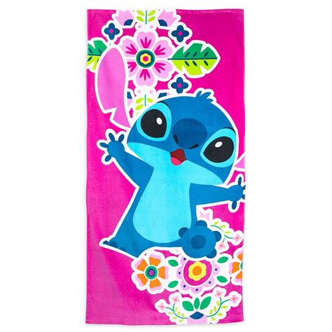 Disney Store Stitch Beach Towel | Lilo and stitch toys, Lilo and stitch ...