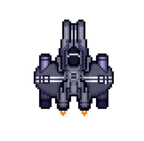 Pin de Zak Zaksoid em PIXEL ART WORLD | Papeis de parede galaxia, Nave, Sprites