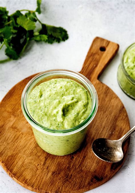 Creamy Avocado Sauce - Two Peas & Their Pod