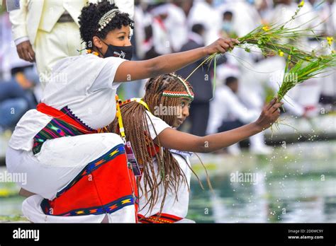 Irreecha celebration, the annual thanksgiving festival, of the Oromo ...