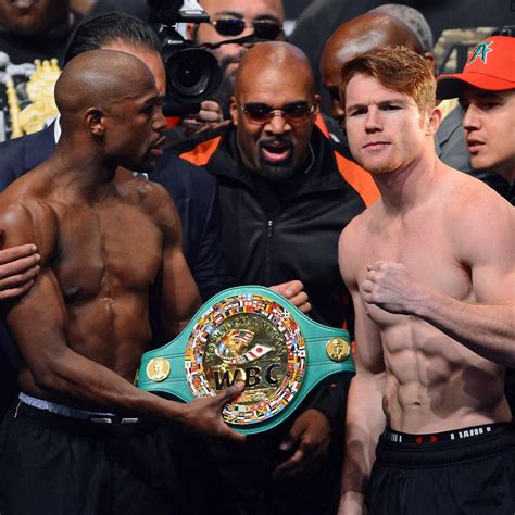 Mayweather vs. Canelo: Tale of the Tape and Last-Minute Details for ...