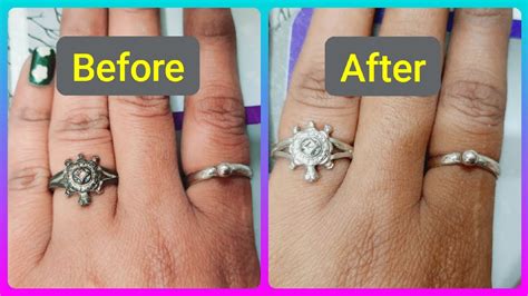 How to Clean Silver Ring at Home || Silver Jewellery Cleaning - YouTube