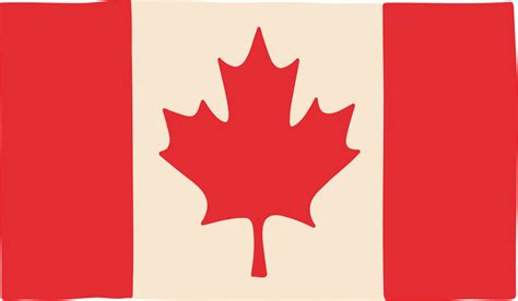 Flag of Canada national symbols. 17433077 Vector Art at Vecteezy