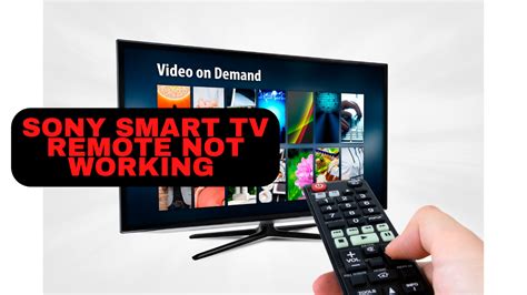 How To Fix Sony Smart TV Remote Not Working – The Droid Guy