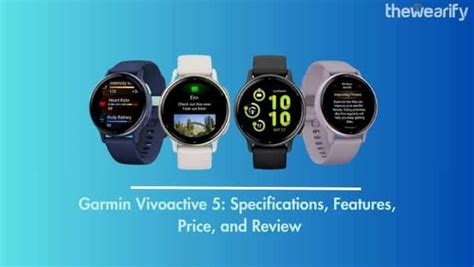 Garmin Vivoactive 5: Specifications, Features, Price, and Review