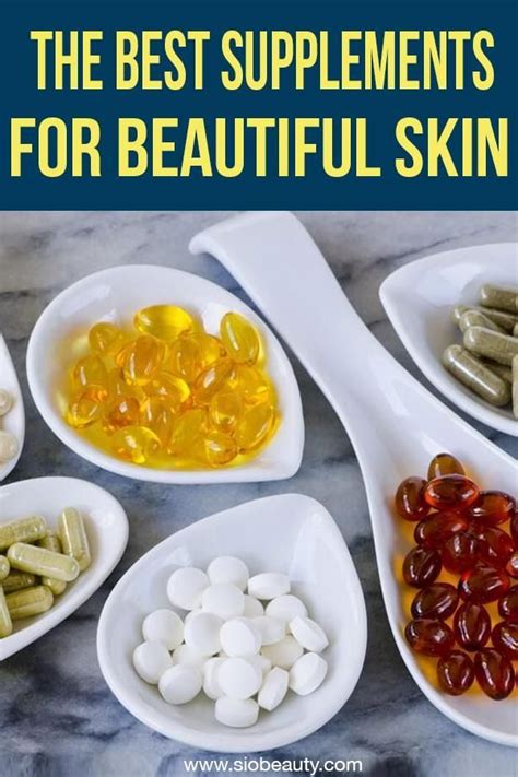 The best supplements for beautiful skin. They'll help you fight ...