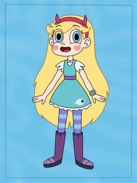 Star Butterfly wears a new dress in Season 3 by Deaf-Machbot | Star butterfly, Drawing stars ...