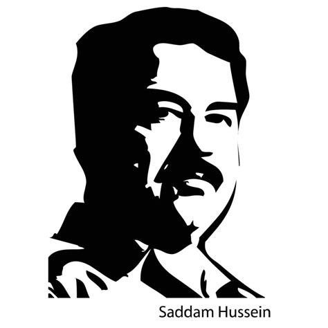 Saddam Hussein Vector Art, Icons, and Graphics for Free Download