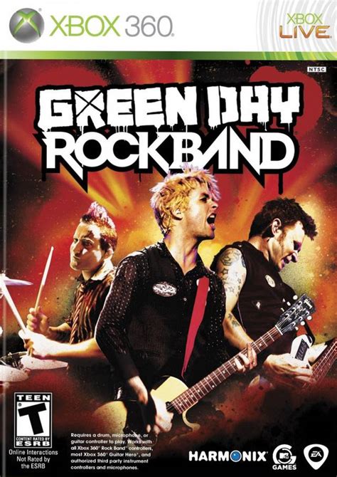 Green Day Rock Band Xbox 360 Game