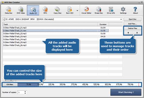 How to create an Audio CD from different audio formats?