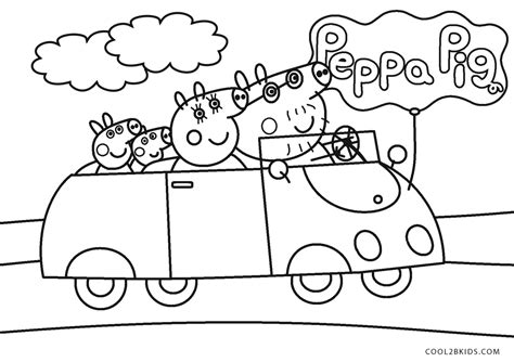 Free Printable Peppa Pig Coloring Pages For Kids