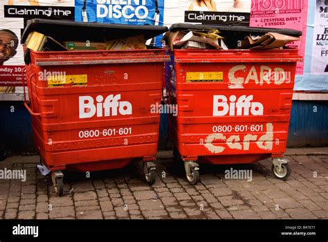 Biffa recycling bin hi-res stock photography and images - Alamy