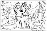 89 Reindeer Coloring Pages  ColoringPagesOnlycom sketch template