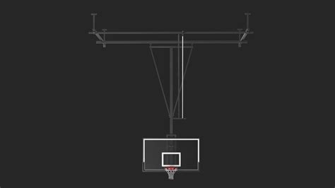 Realistic basketball hoop 3D model - TurboSquid 1439783