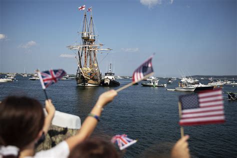 Restored Mayflower Replica Returns Home To Plymouth Harbor | WBUR News