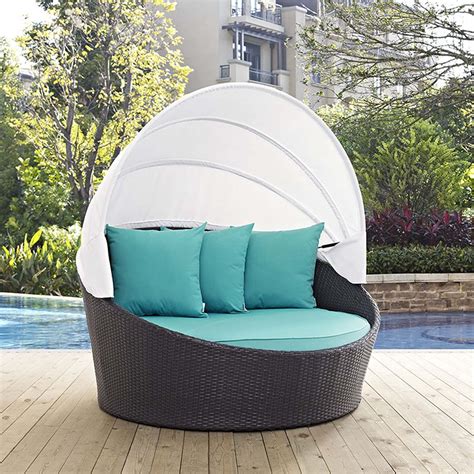 Modterior :: Outdoor :: Daybeds :: Convene Canopy Outdoor Patio Daybed