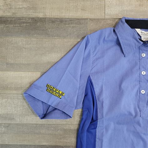 Waffle House Uniform Shirt Womens Small Button Down Waitress Cook ...