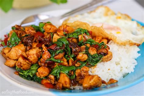 thai chicken recipe - Google Search | Thai basil chicken, Thai street ...