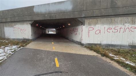 Antisemitic graffiti on pedestrian underpass 'makes me feel sad, sick': Winnipeg Jewish ...