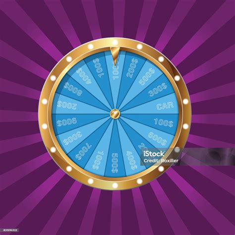 Lottery Wheel Isolated Stock Illustration - Download Image Now - Chance, Gambling, Illustration ...