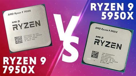 AMD Ryzen 9 7950X vs Ryzen 9 5950X | WePC