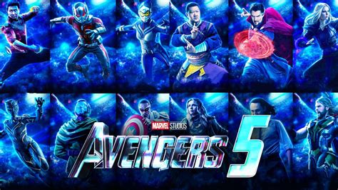 New Avengers 5 Fan Posters Reveal 26 Characters We Want In the Movie