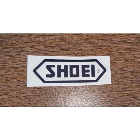 Shoei Logo Helmet Sticker ( 2 pcs ) | Shopee Malaysia