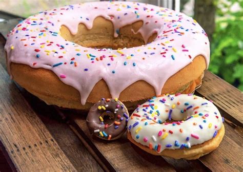 Make a Giant Donut Cake (4 Recipes!) | ThatSweetGift