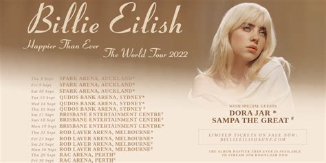 Darla Reese Kabar: Billie Eilish Tour 2023 Europe