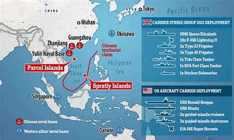 China Artificial Islands Map