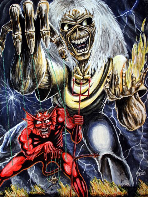 Iron Maiden Eddie Cartoon