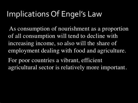 Engel's law