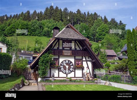 First world largest cuckoo clock at Schonach village, Black Forest ...