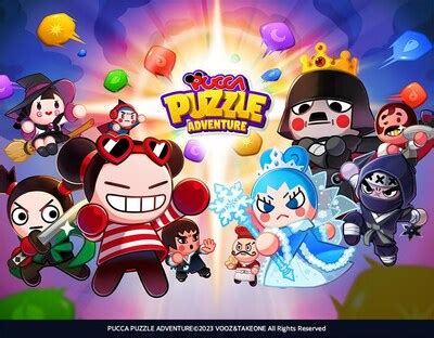 Official Global Release of the New Mobile Puzzle Game 'Pucca Puzzle Adventure' on January 26