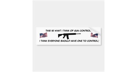 Pro-gun Bumper Sticker | Zazzle